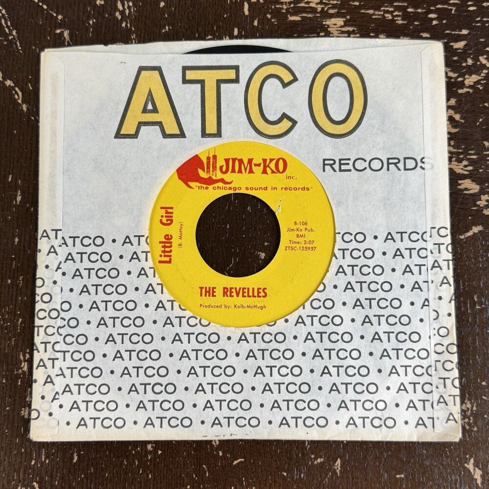 The Revelles Something Good About Living / Little Girl NM Vinyl 45 1966 Jim-Ko